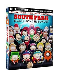 South Park: Bigger, Longer & Uncut (4K + digital + blu-ray)