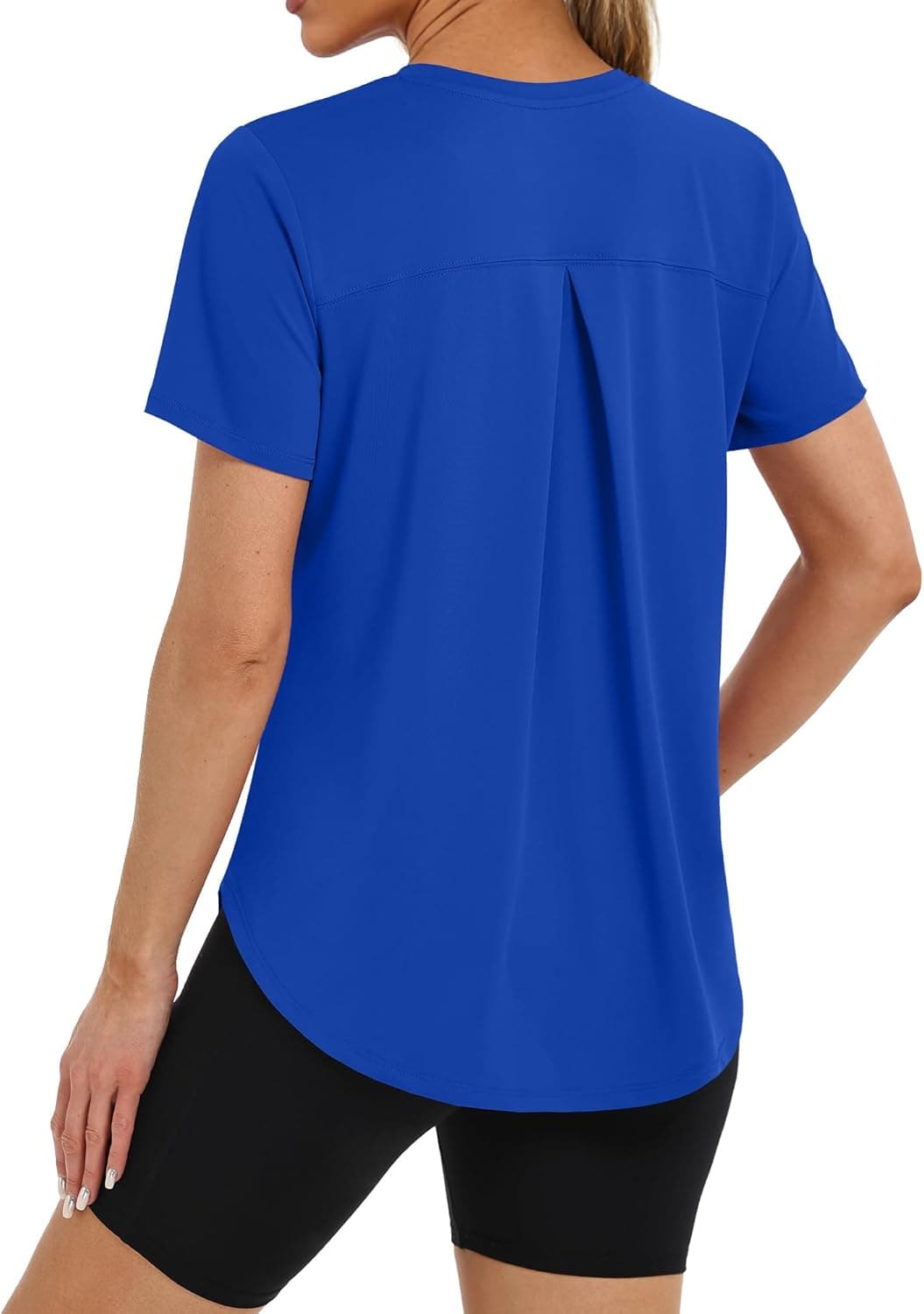 BKRIVE Workout Tops for Women Short Sleeve Sun Protection UPF 50+