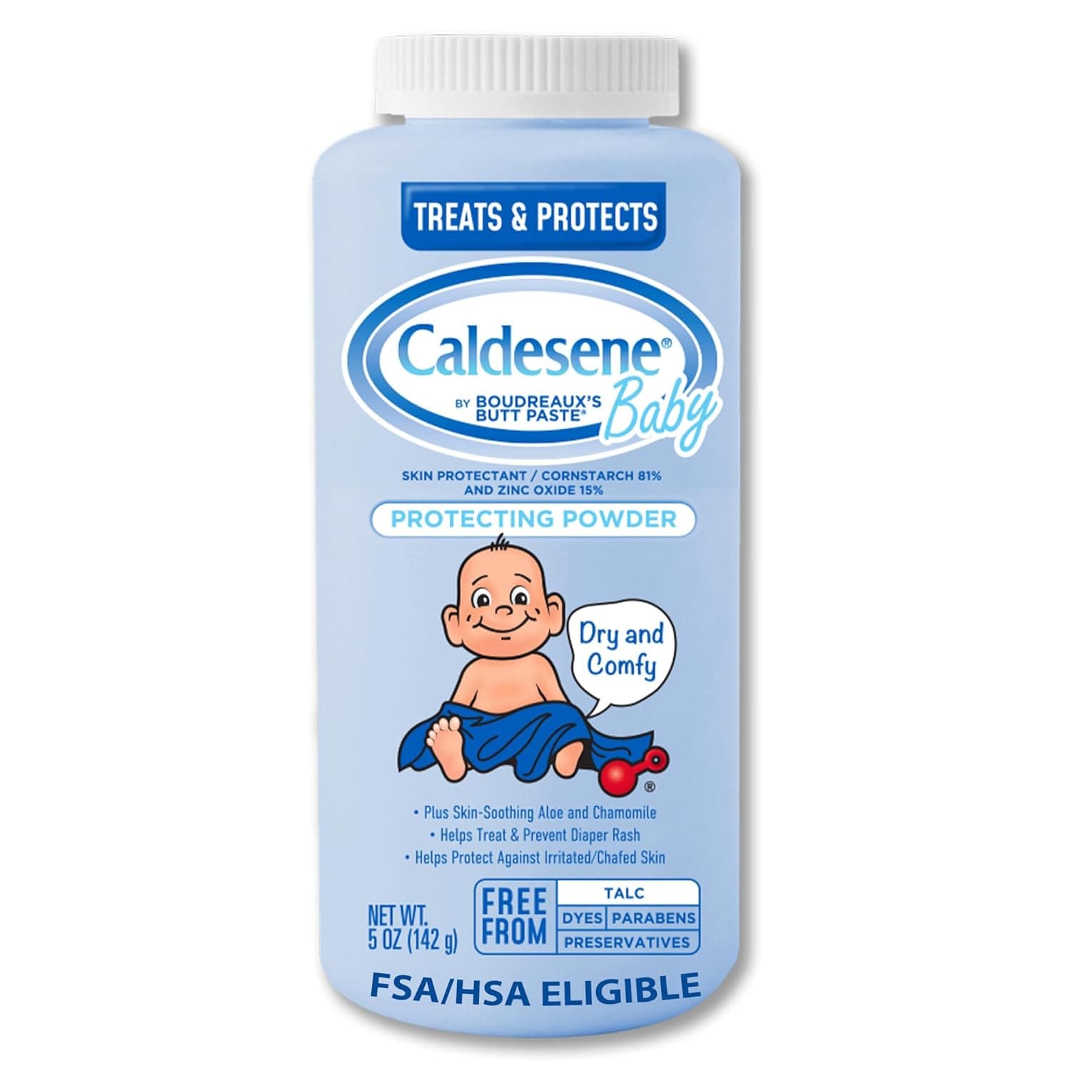 Thumb Score: +4 Amazon.com has Caldesene Dry & Comfy Baby Powder with Zinc Oxide & Cornsta
