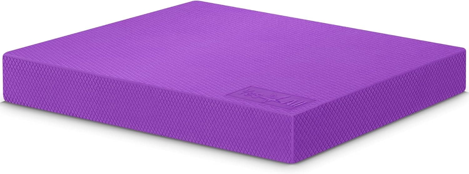 Yes4All Balance Pad, Nonslip TPE Foam Balance Pad Mat for Fitness, Yoga & Stability Training