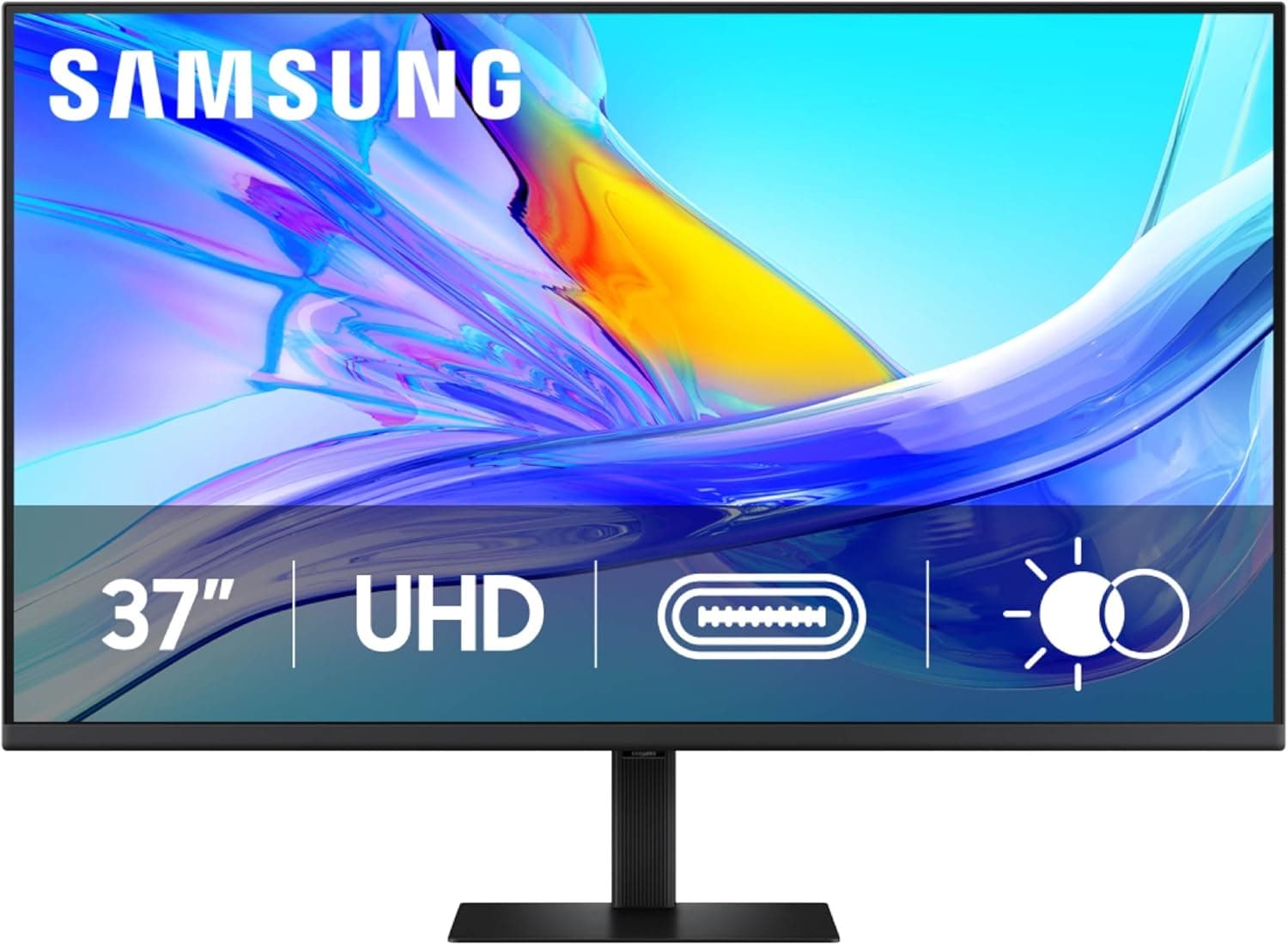 Samsung 37” ViewFinity S8 (S80UD) 4K UHD HDR10 Monitor with USB-C, Built-in KVM Switch, LS37D800UANXZA, 2025