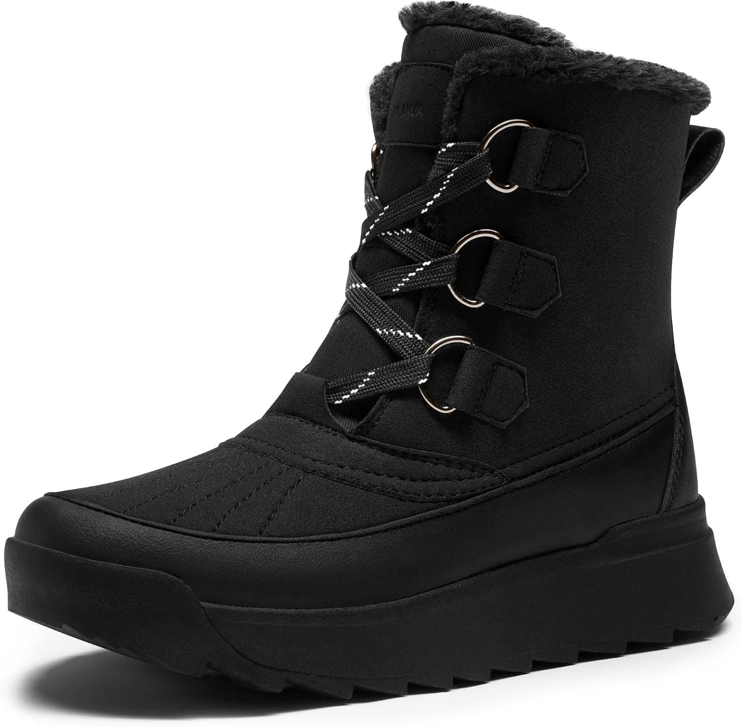 Amazon – Women's Faux-Fur Winter Snow Boots -