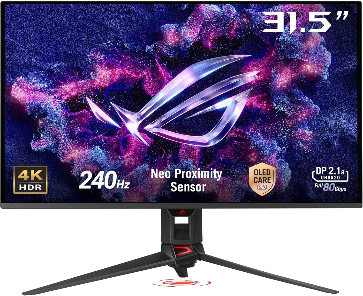 BEST BUY or AMAZON: ASUS - ROG Strix 32" 4K OLED 240Hz 0.03ms Gaming Monitor with G-SYNC/FreeSync Premium Pro and HDR (DisplayPort, HDMI) - Black