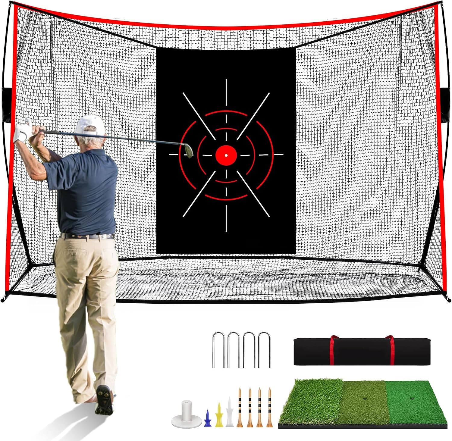 Amazon – Bltend Heavy Duty 10' x 7' Golf Practice Net